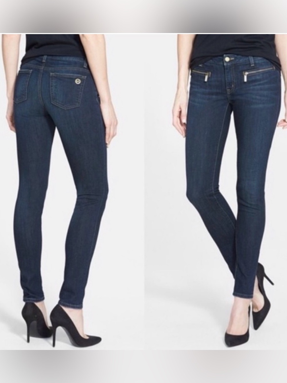 Michael Kors Dark Indigo Skinny Jeans